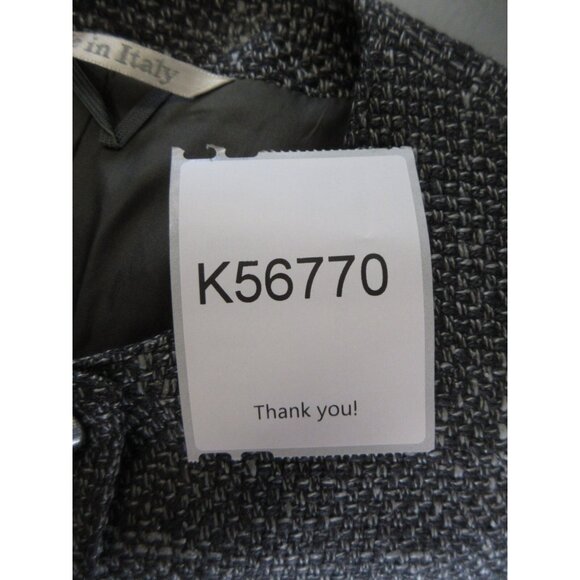 Max Mara Jacket 6 Silk Wool Tweed Blazer Button Up Career Italy * - Picture 13 of 13